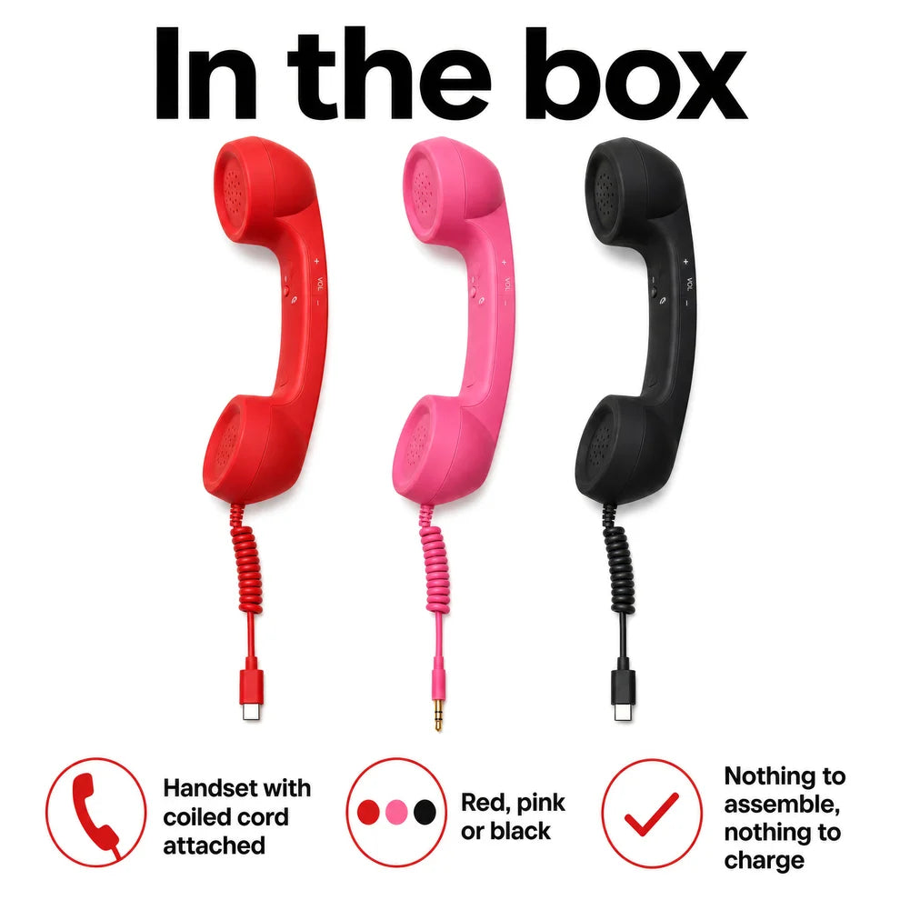 HoldPlease Retro Handset