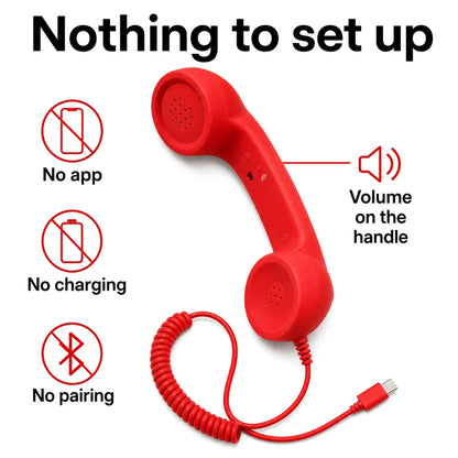 HoldPlease Retro Handset